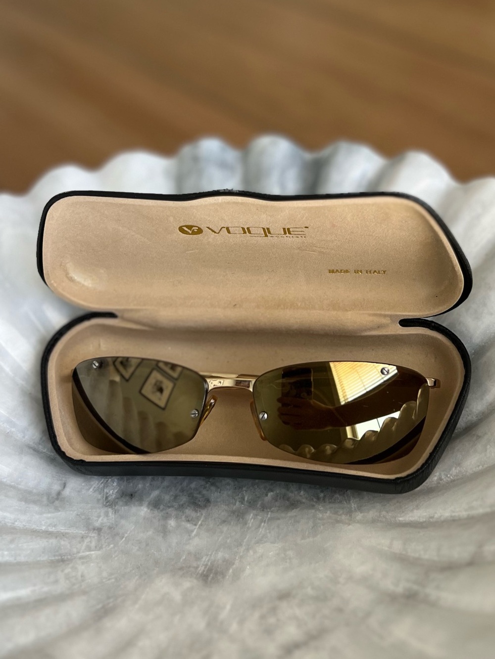 Women’s Vogue Gold Sunglasses VO3331-S